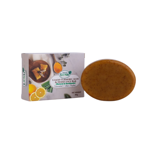 Lemon-Turmeric Aloe&Honey Face Bar